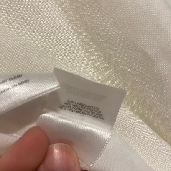 NWT Nine West White Tailored Blazer - 16 - Picture 7 of 8